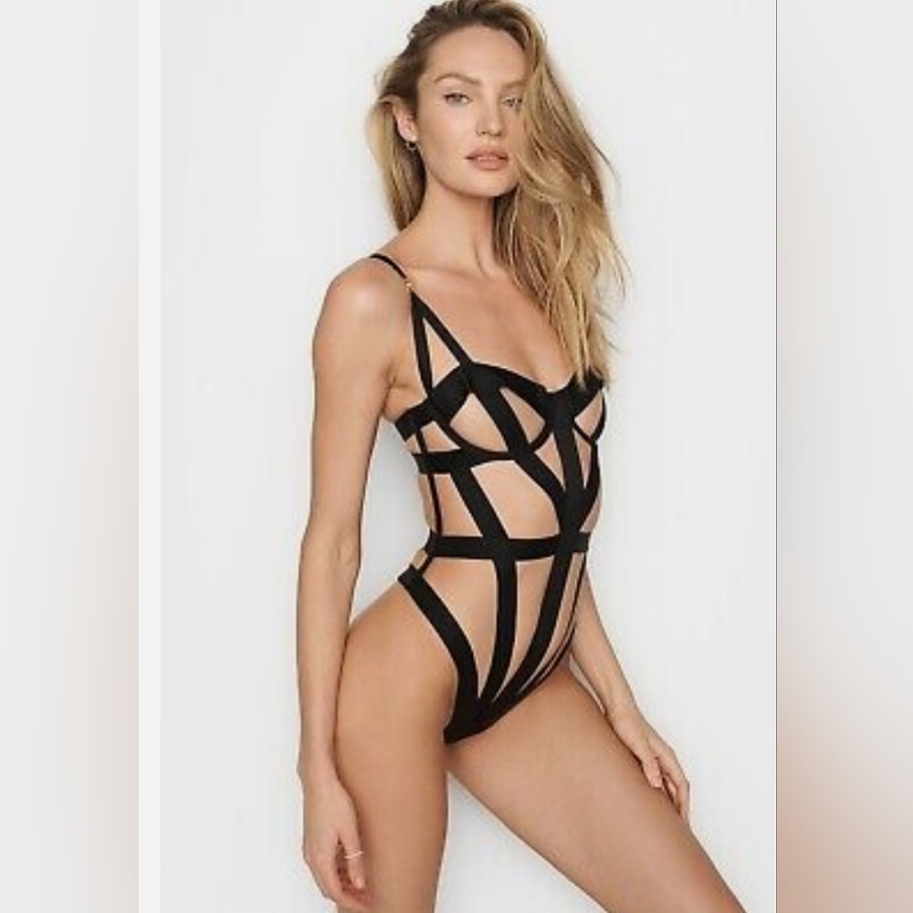 Victoria secret bandages bodysuit